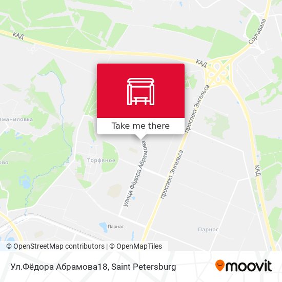 Ул.Фёдора Абрамова18 map