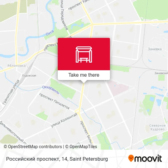 Российский проспект, 14 map