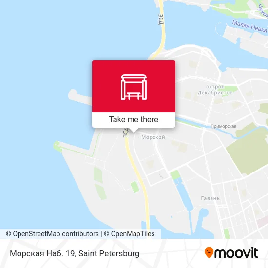 Морская Наб. 19 map