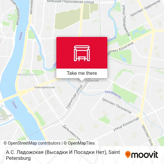 А.С. Ладожская (Высадки И Посадки Нет) map