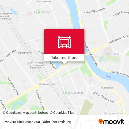Улица Ивановская map