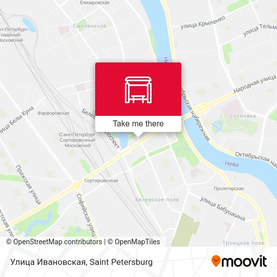 Улица Ивановская map