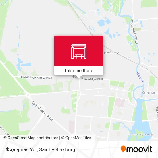 Фидерная Ул. map