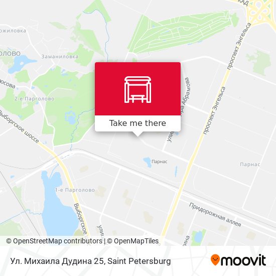 Ул. Михаила Дудина 25 map