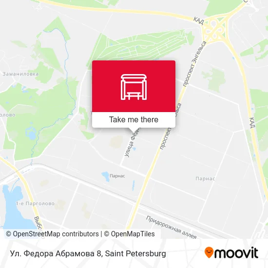 Ул. Федора Абрамова 8 map