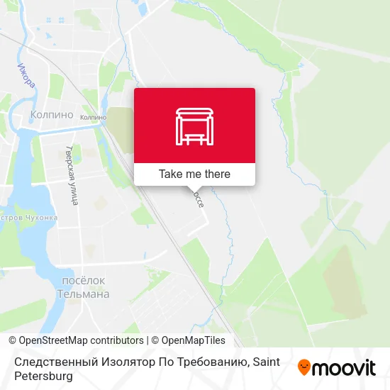 Следственный Изолятор По Требованию map