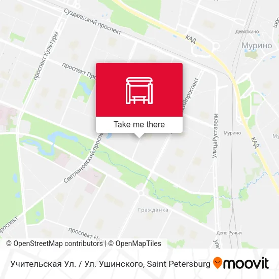 Учительская Ул. / Ул. Ушинского map