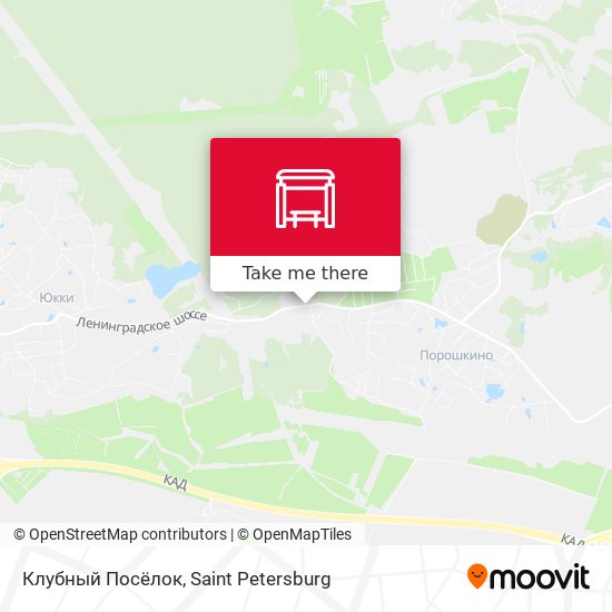 Клубный Посёлок map