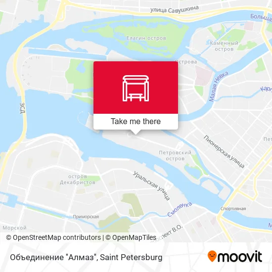 Объединение ''Алмаз'' map