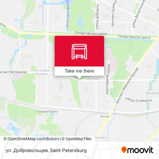 ул. Добровольцев map