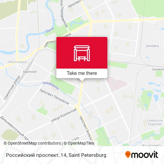 Российский проспект, 14 map