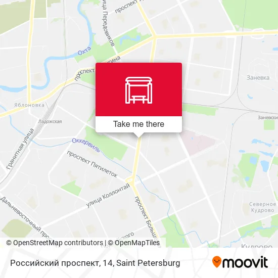 Российский проспект, 14 map
