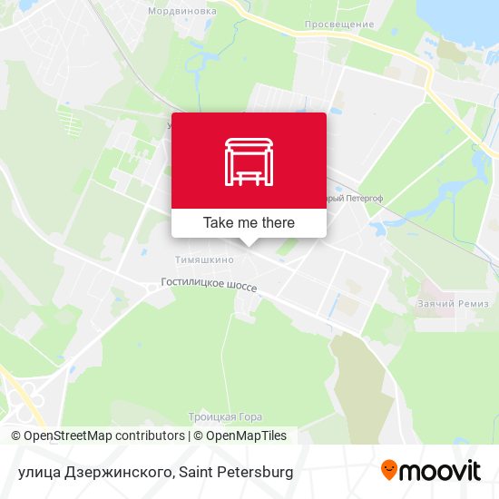 улица Дзержинского map