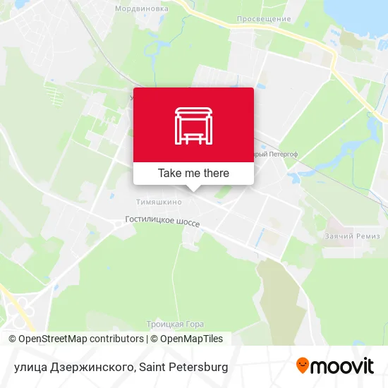 улица Дзержинского map