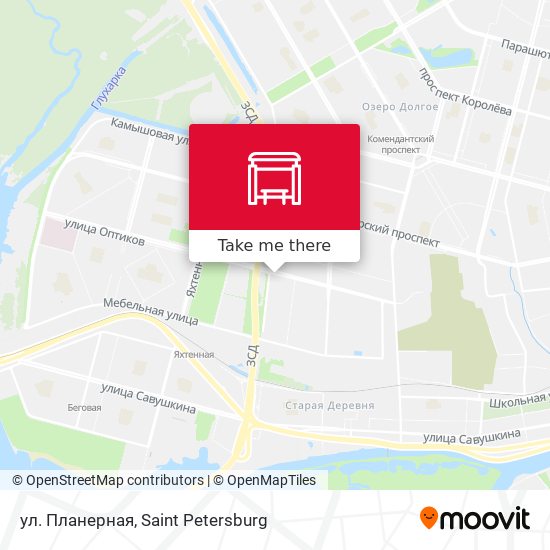 ул. Планерная map