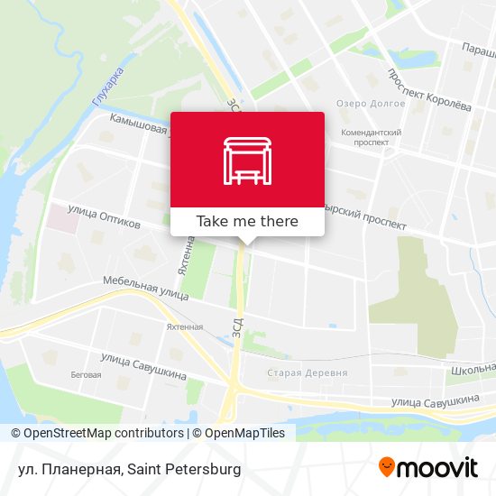 ул. Планерная map