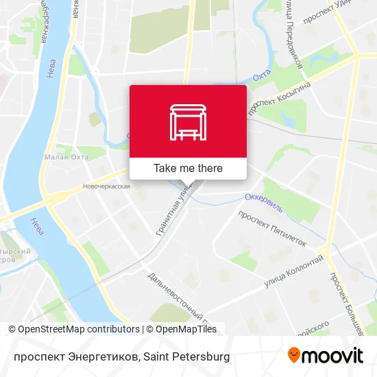 проспект Энергетиков map