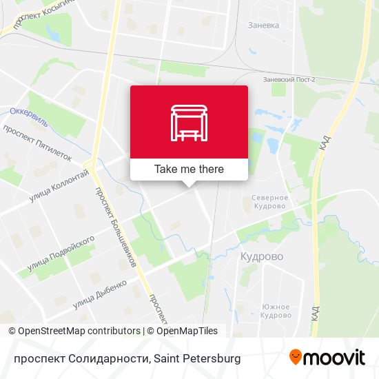 проспект Солидарности map