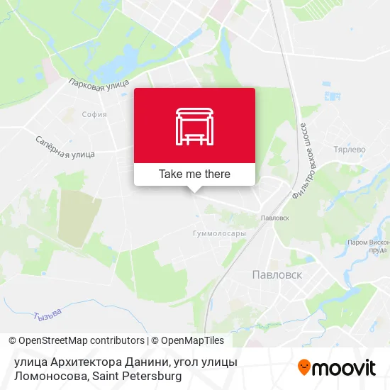 улица Архитектора Данини, угол улицы Ломоносова map