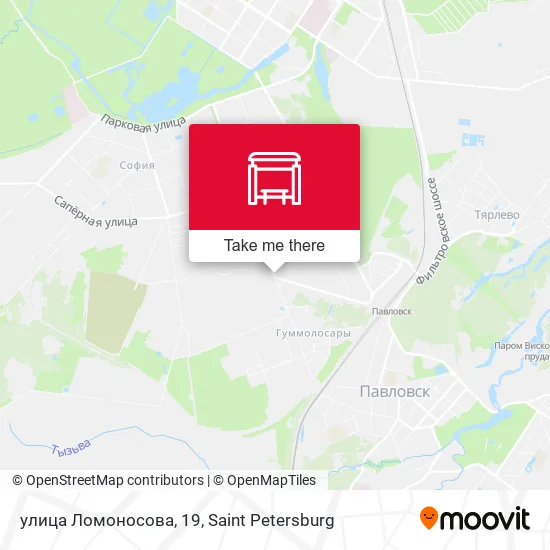 улица Ломоносова, 19 map
