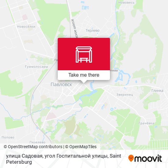 улица Садовая, угол Госпитальной улицы map