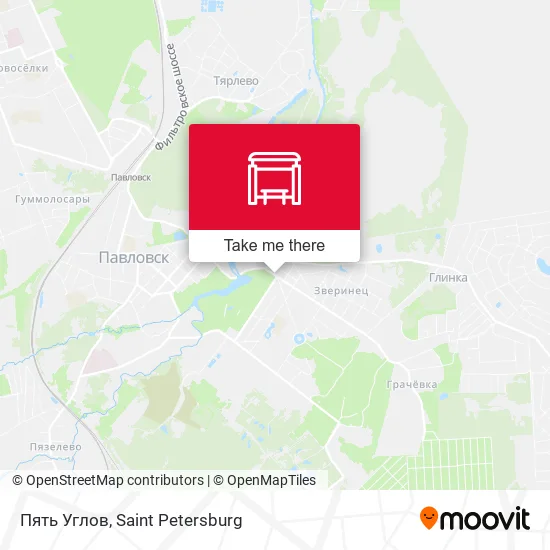 Пять Углов map
