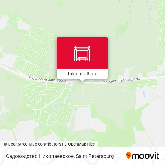Садоводство Николаевское map