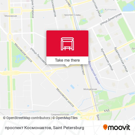 проспект Космонавтов map