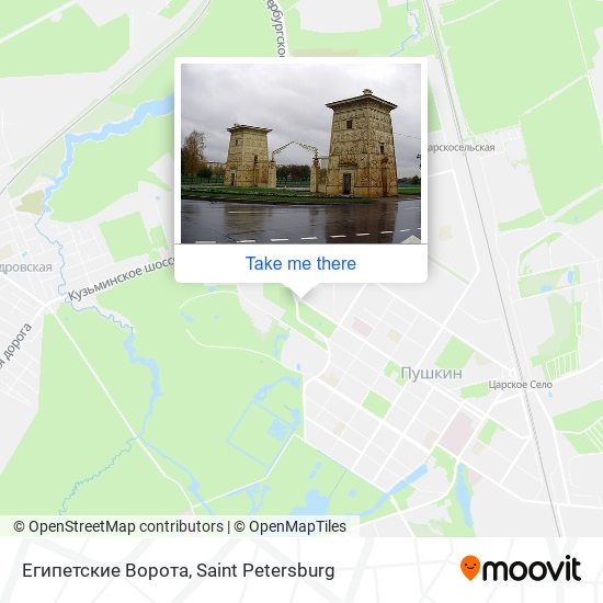Египетские Ворота map
