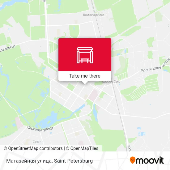 Магазейная улица map