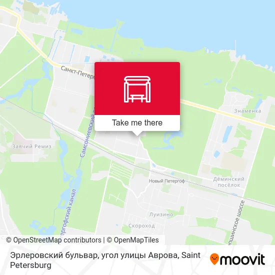 Эрлеровский бульвар, угол улицы Аврова map