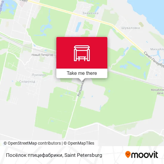 Посёлок птицефабрики map