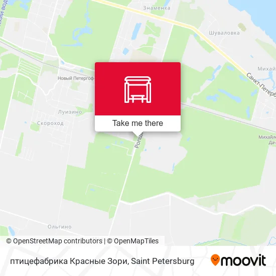 птицефабрика Красные Зори map