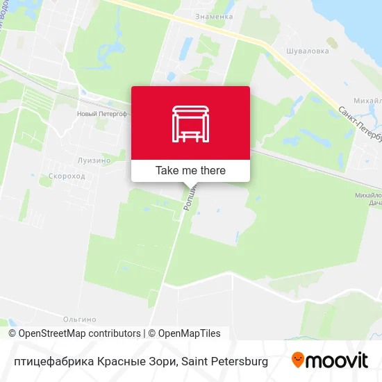 птицефабрика Красные Зори map