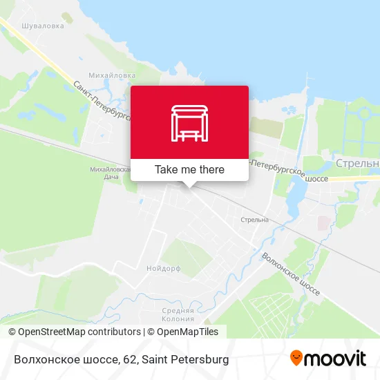 Волхонское шоссе, 62 map