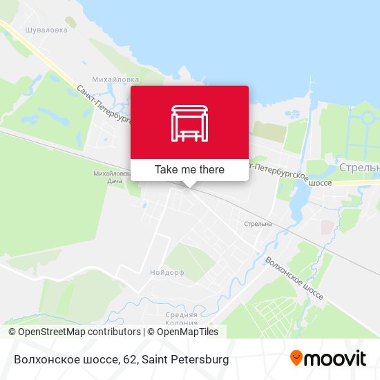 Волхонское шоссе, 62 map