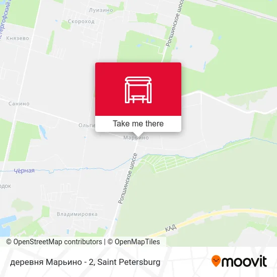 деревня Марьино - 2 map