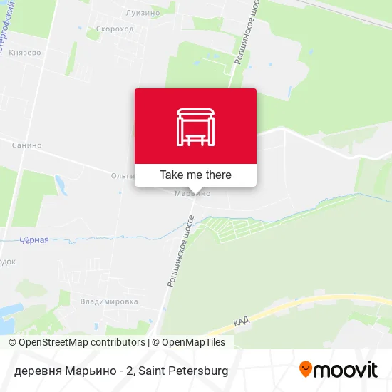 деревня Марьино - 2 map