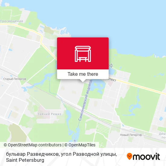 бульвар Разведчиков, угол Разводной улицы map