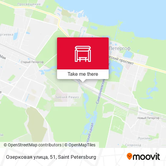 Озерковая улица, 51 map