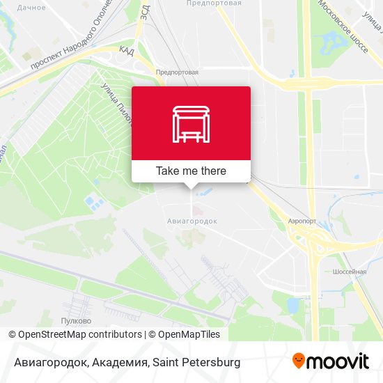 Авиагородок, Академия map