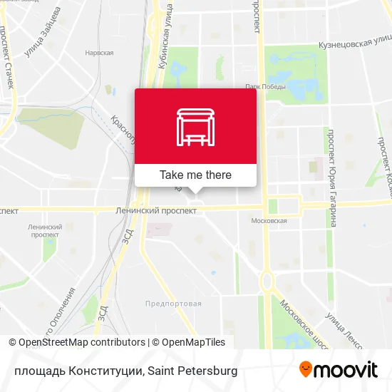 площадь Конституции map