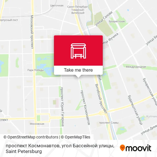 проспект Космонавтов, угол Бассейной улицы map