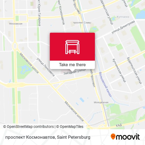 проспект Космонавтов map