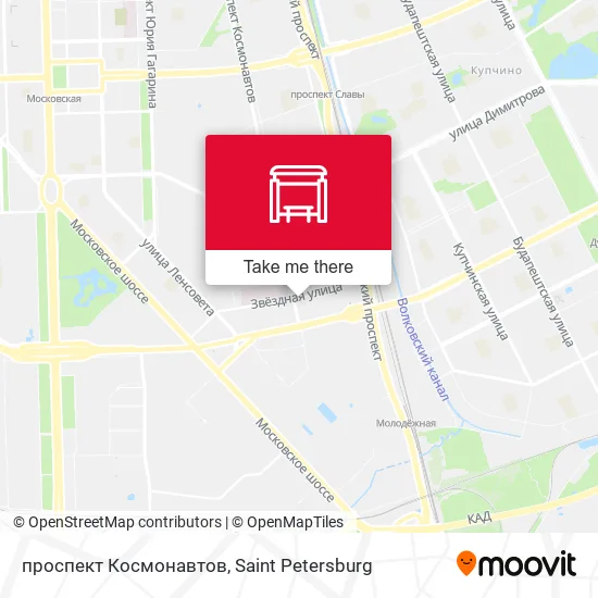 проспект Космонавтов map