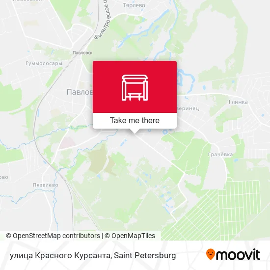 улица Красного Курсанта map