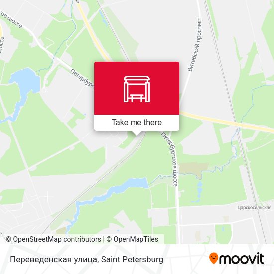 Переведенская улица map