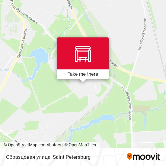 Образцовая улица map