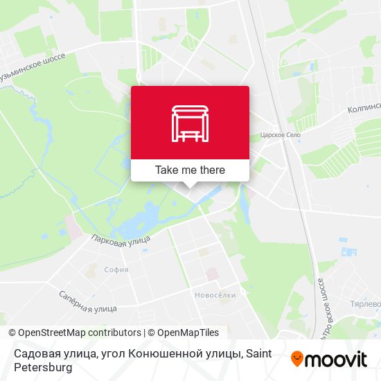 Садовая улица, угол Конюшенной улицы map