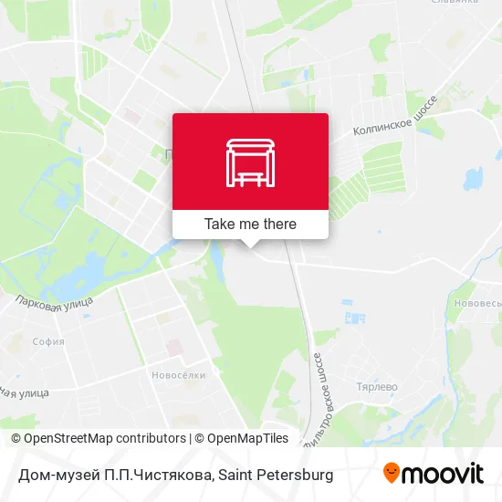Дом-музей П.П.Чистякова map